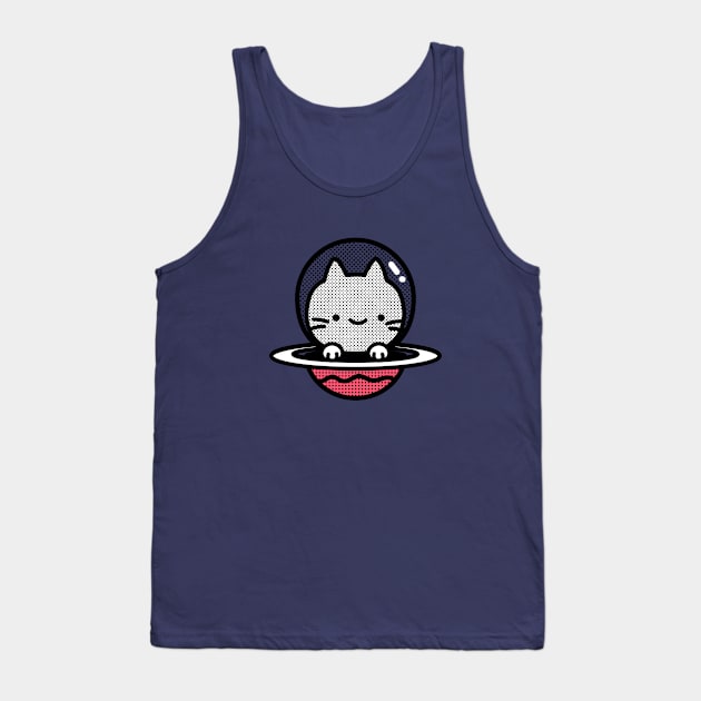 Space Kitty Tank Top by Red Rov